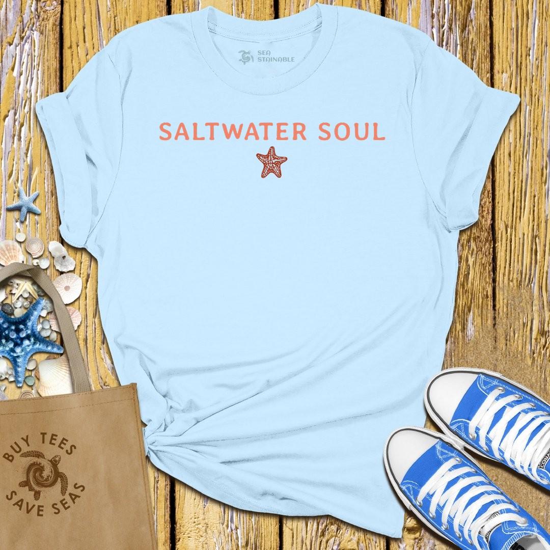 Stylish Light Blue T Shirt