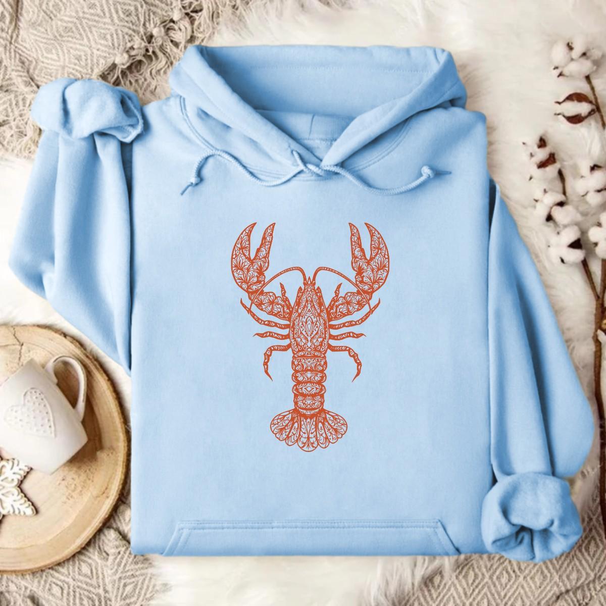Stylish Light Blue Hoodie