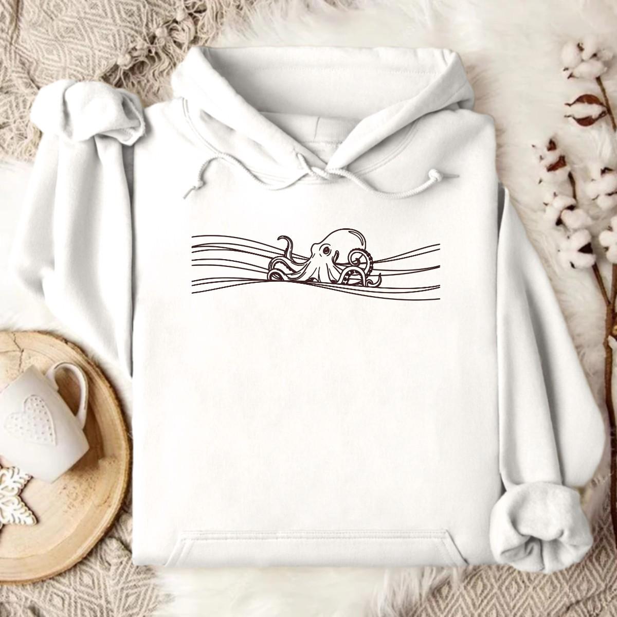 Stylish White Hoodie