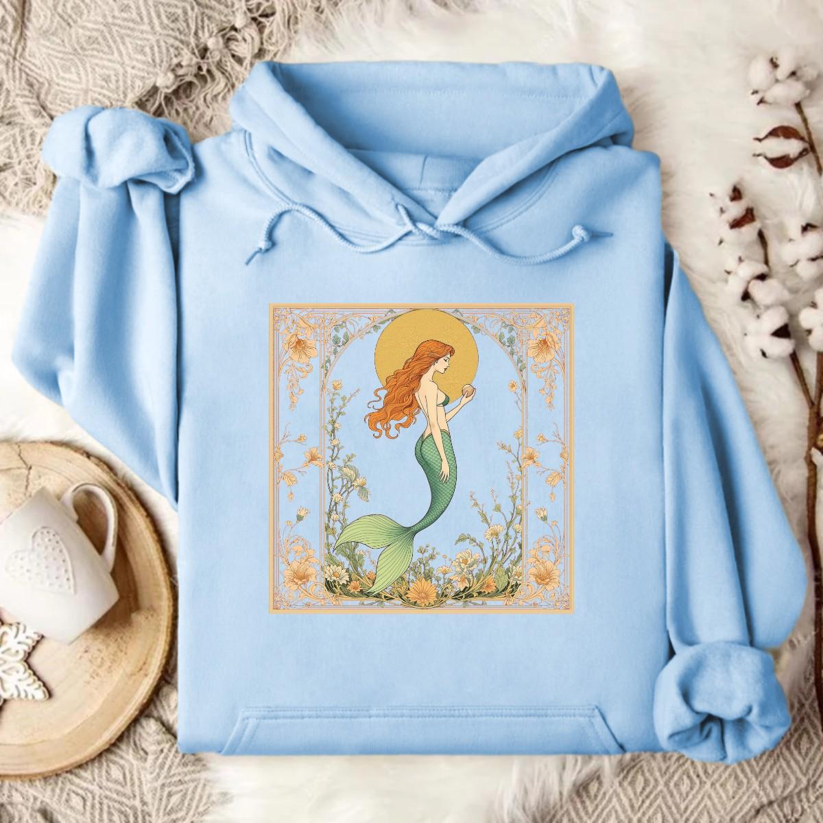 Stylish Light Blue Hoodie