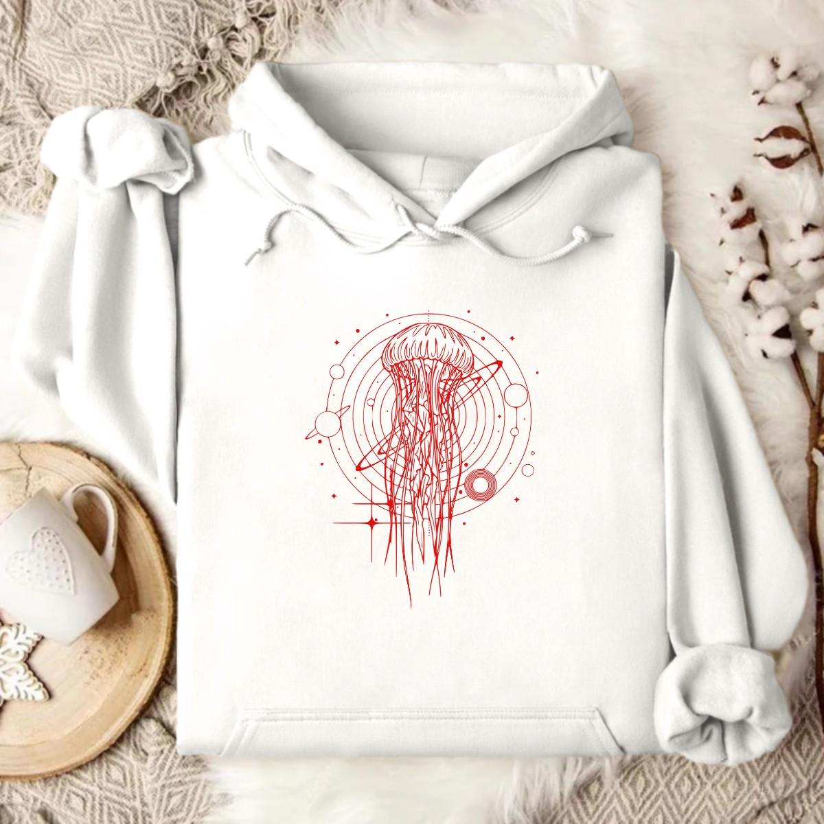 Stylish White Hoodie