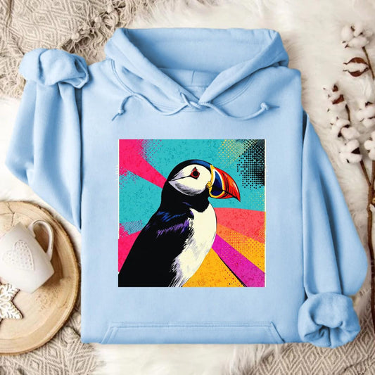 Stylish Light Blue Hoodie