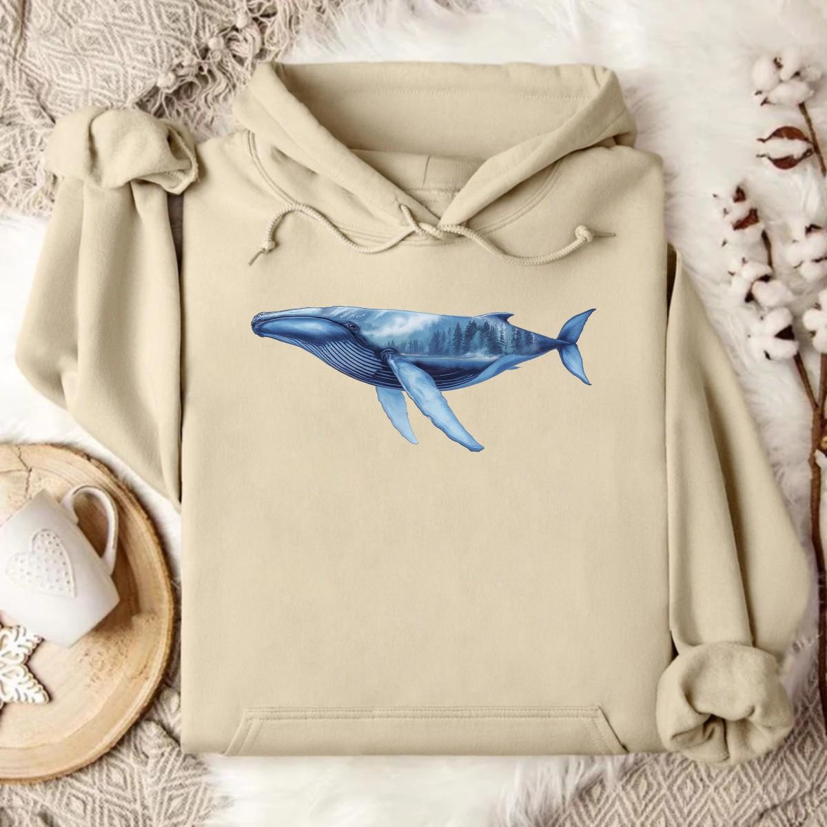 Stylish Sand Beige Ocean Hoodie