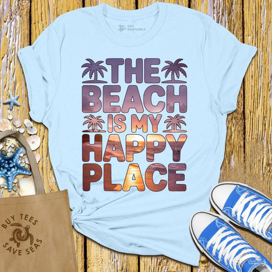 Stylish Light Blue T Shirt