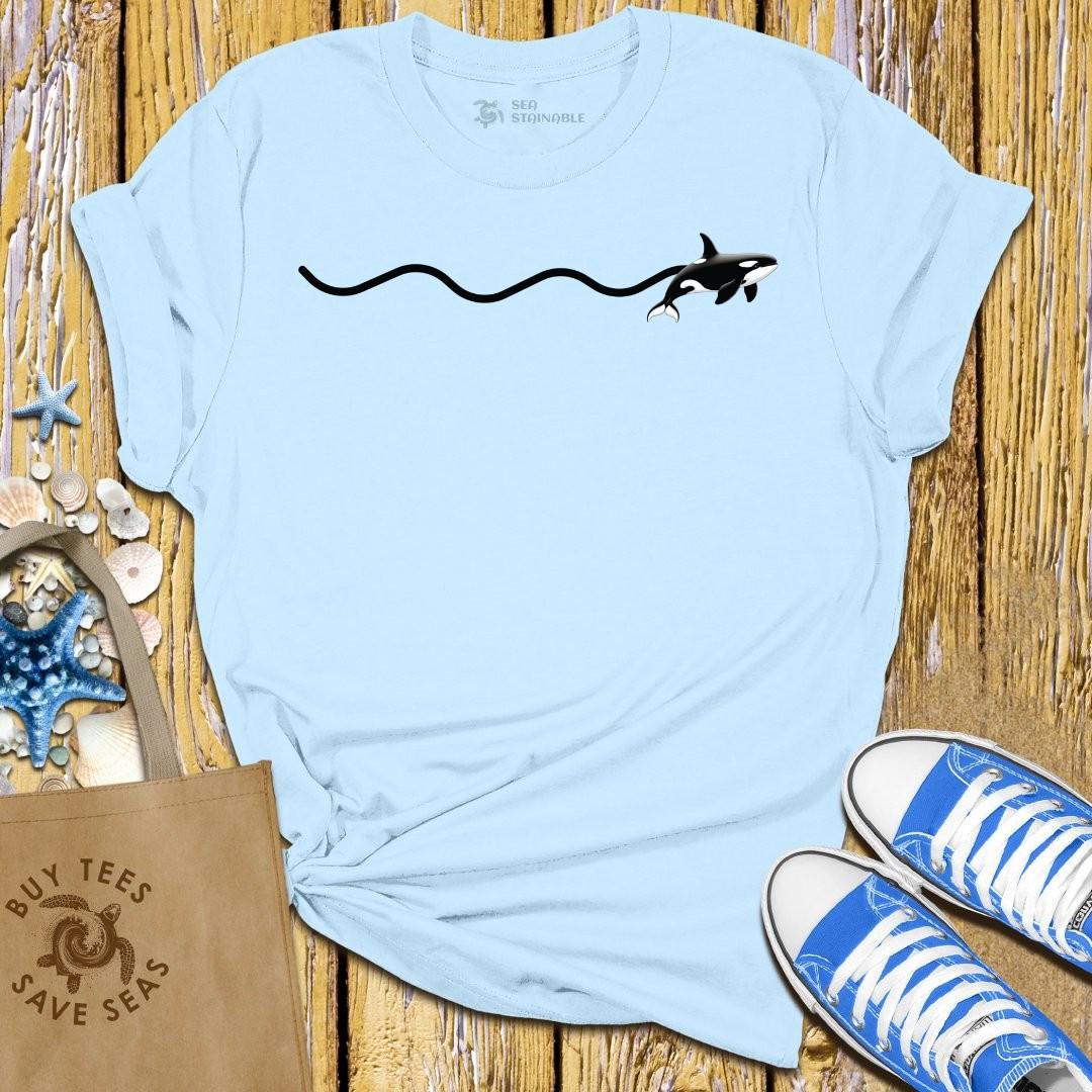 Stylish Light Blue T Shirt