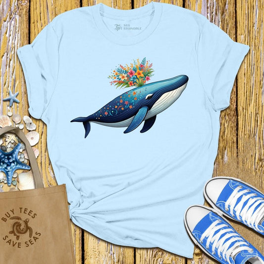 Stylish Light Blue T Shirt