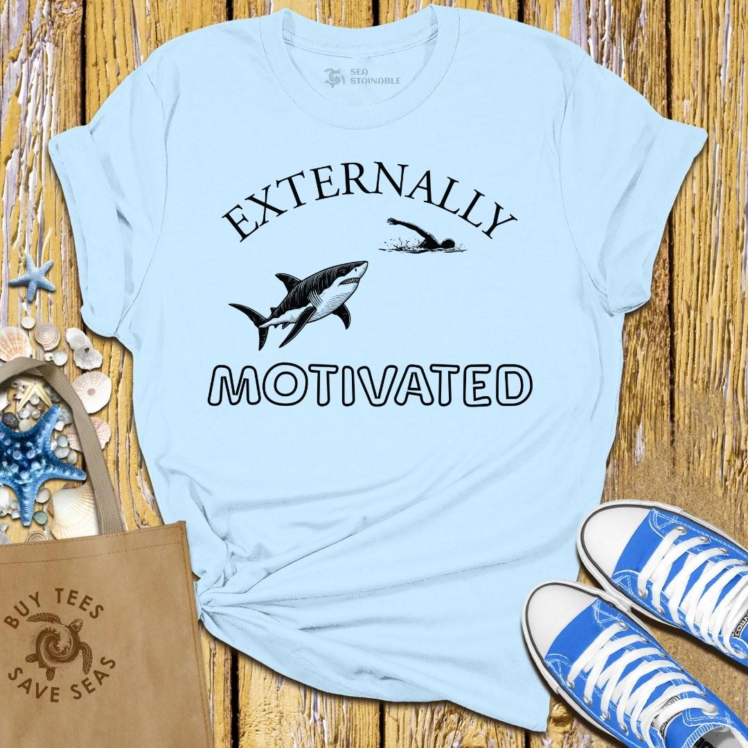 Stylish Light Blue T Shirt