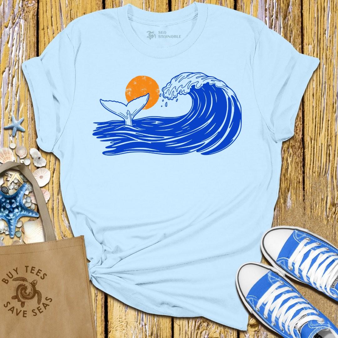 Stylish Light Blue T Shirt