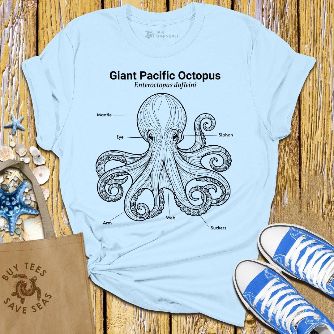 Stylish Light Blue T Shirt