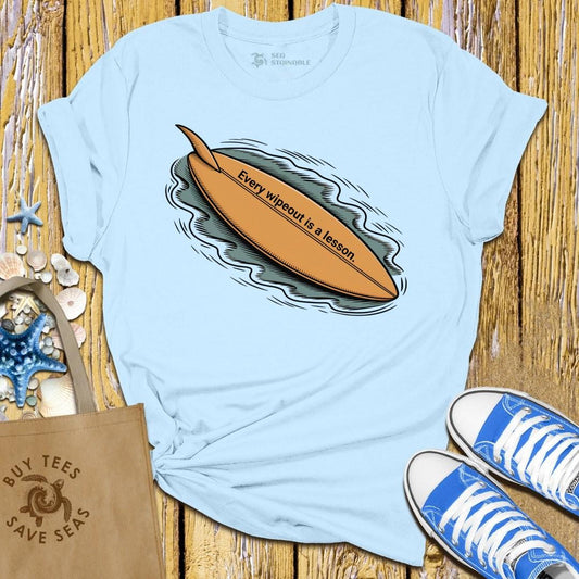 Stylish Light Blue T Shirt