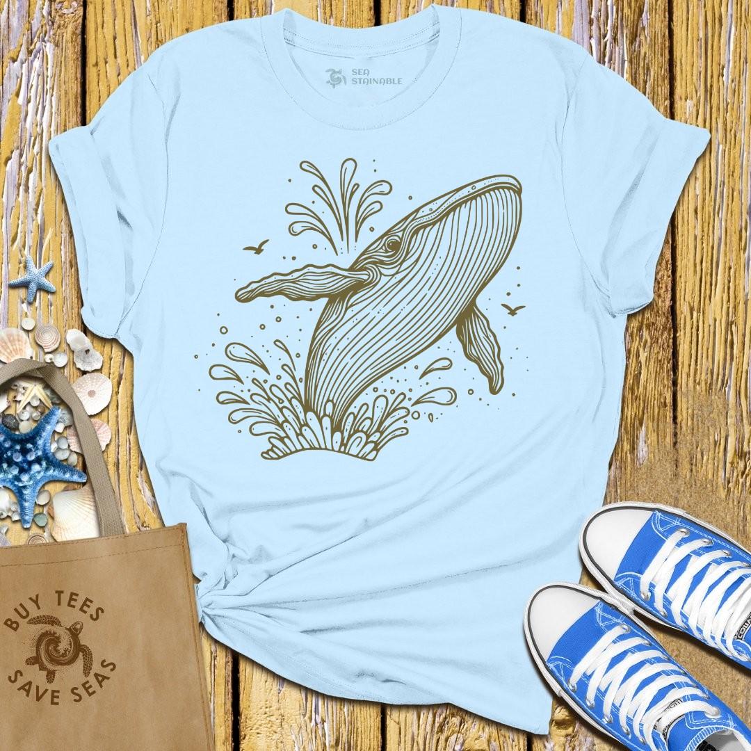 Stylish Light Blue T Shirt