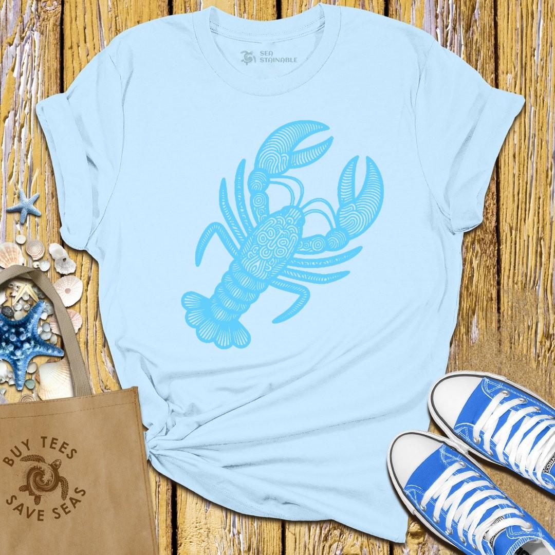 Stylish Light Blue T Shirt