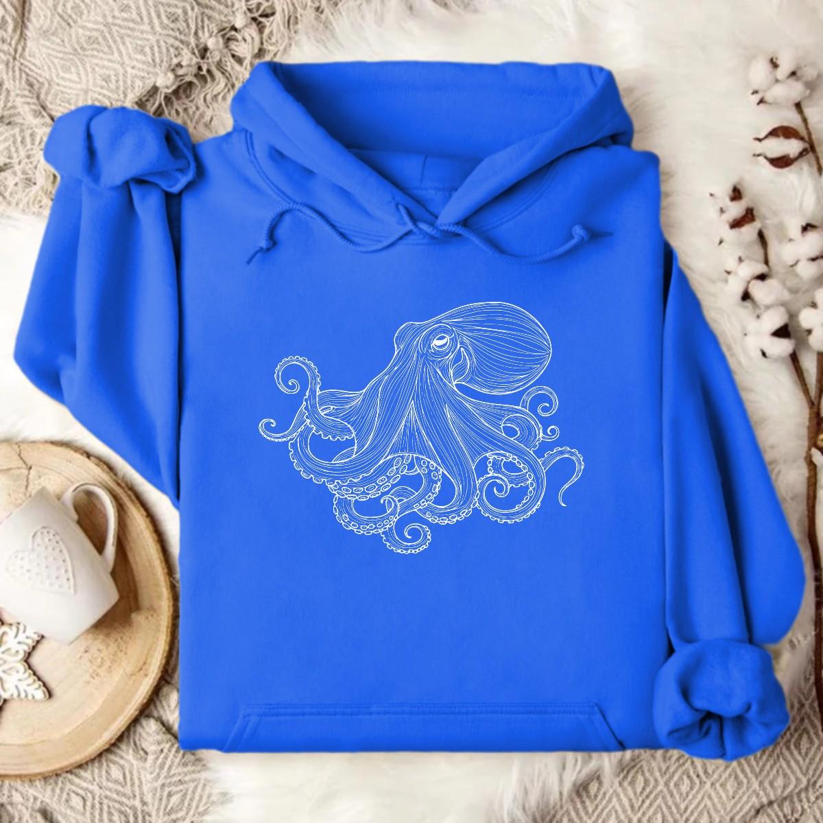 Stylish Blue Hoodie