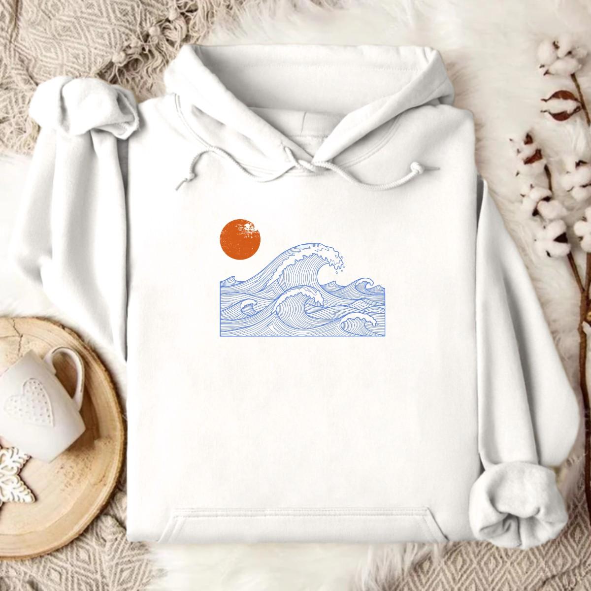 Stylish White Hoodie