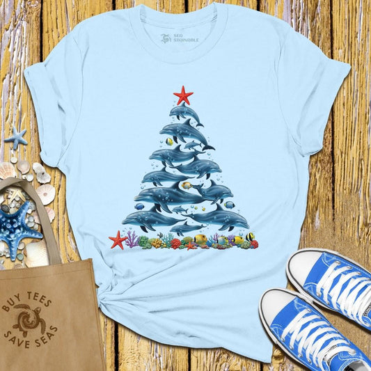 Stylish Light Blue T Shirt