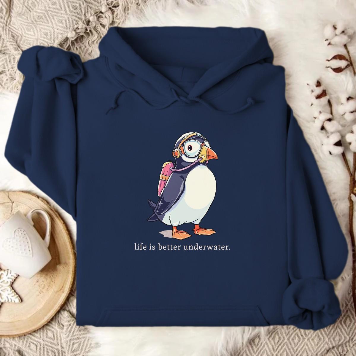 Stylish Navy Hoodie