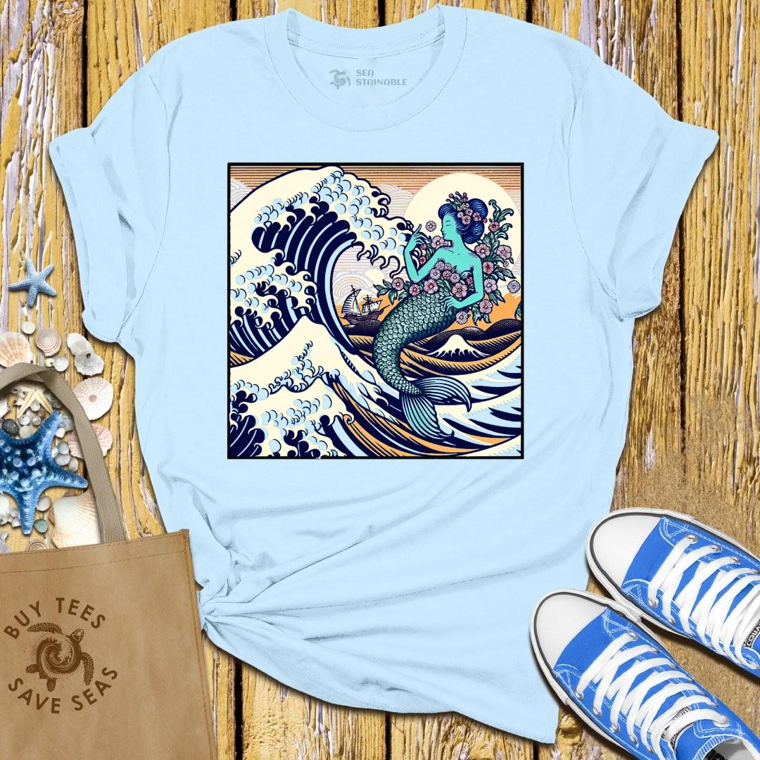 Stylish Light Blue T Shirt