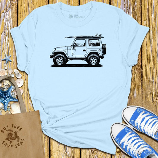 T-Shirt Light Blue / S Beach Rover T Shirt