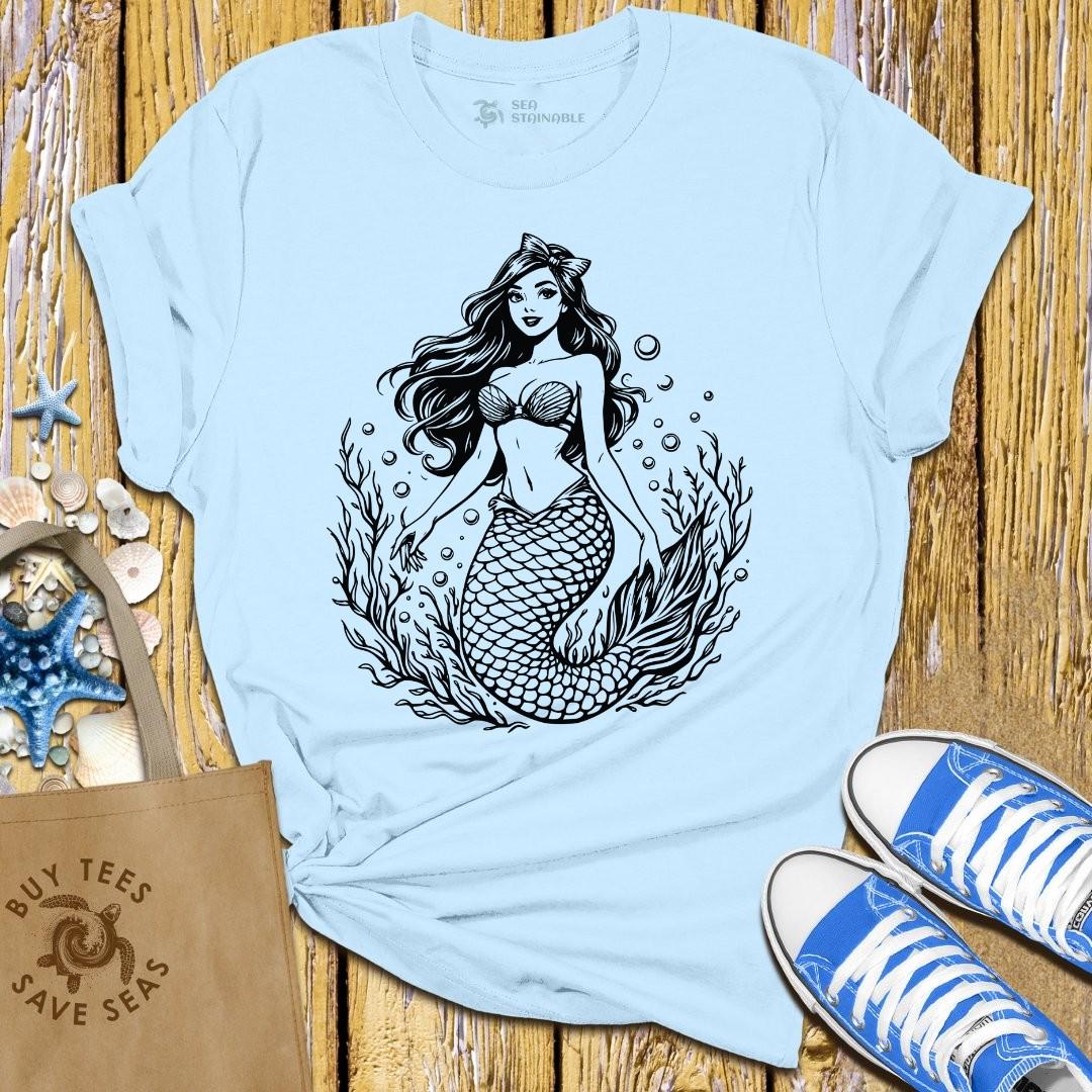 Stylish Light Blue T Shirt