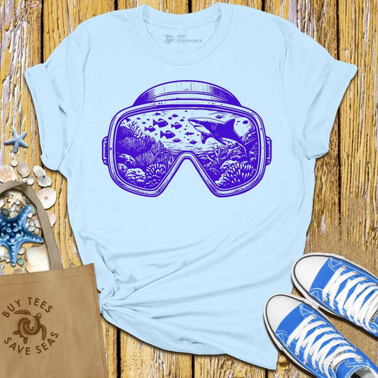 Stylish Light Blue T Shirt