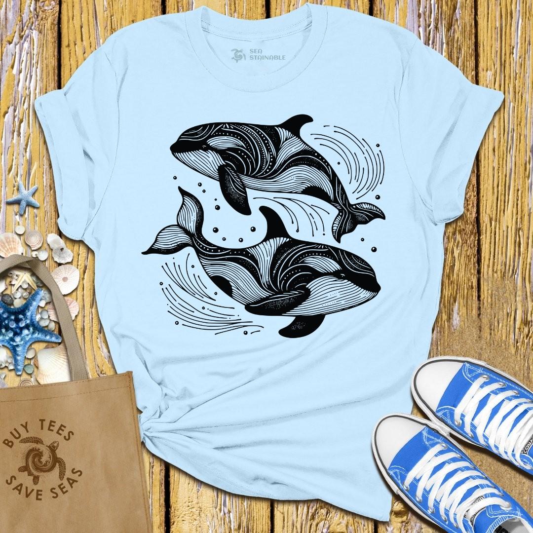 Stylish Light Blue T Shirt