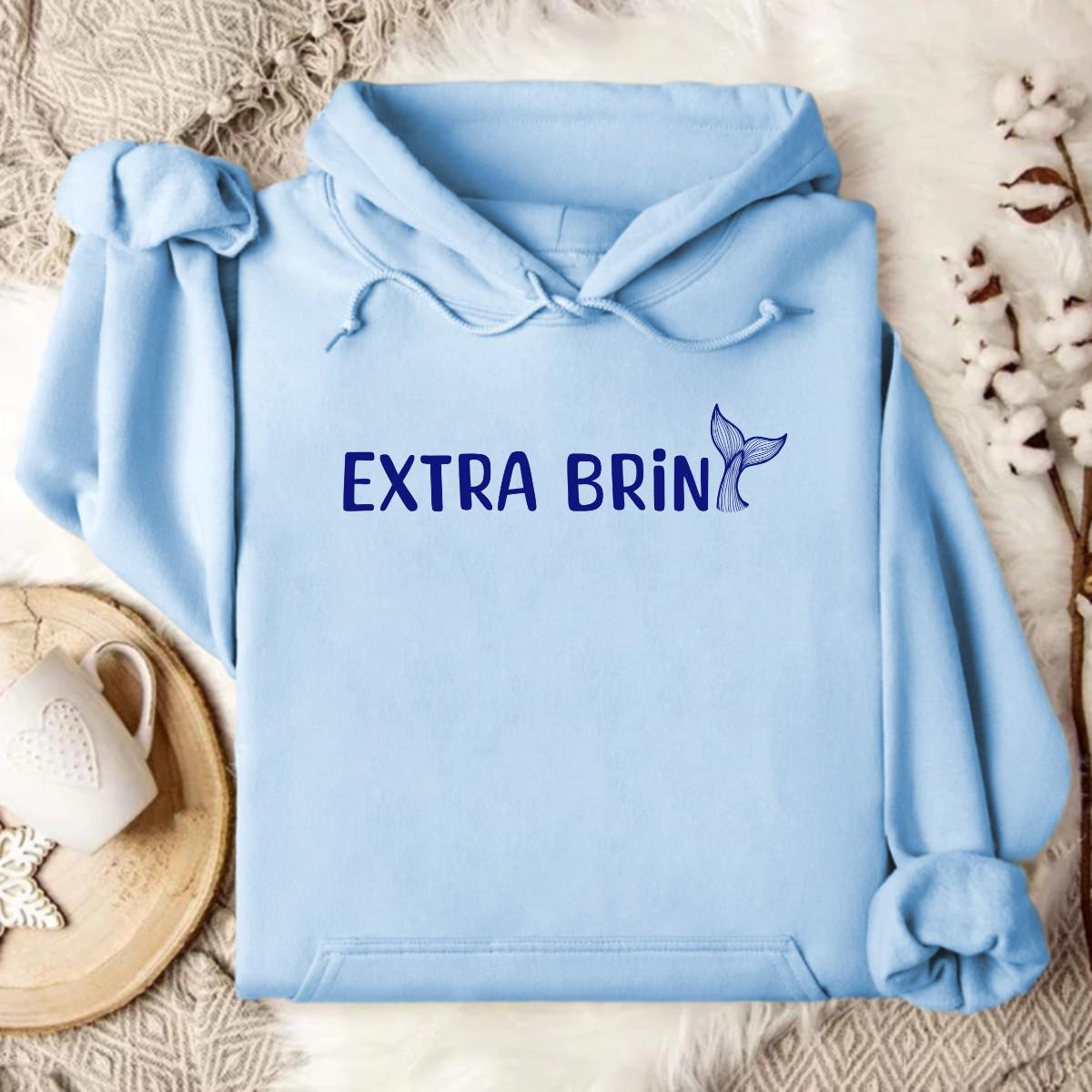 Stylish Light Blue Hoodie