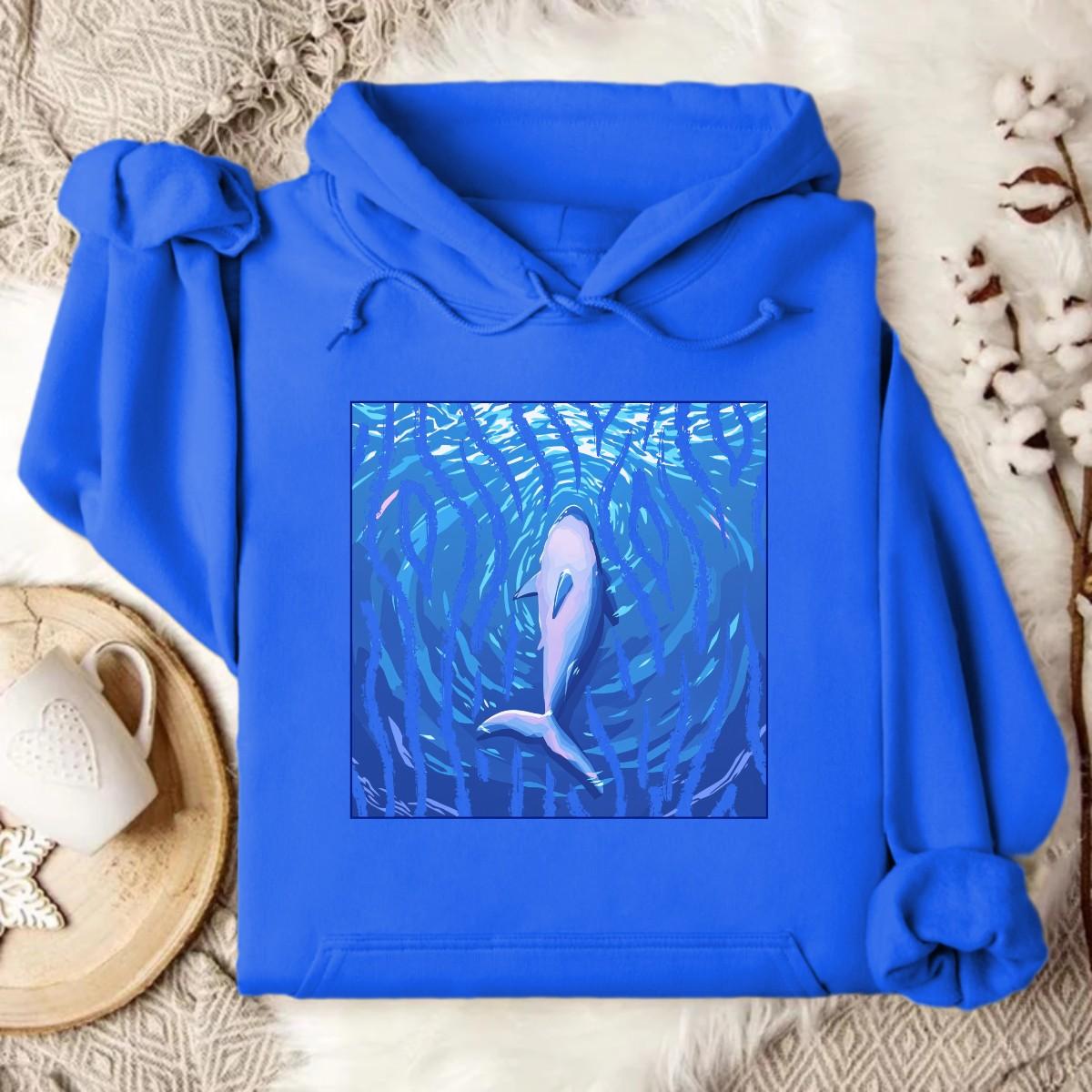 Stylish Blue Hoodie
