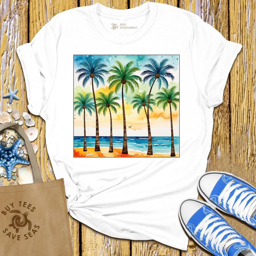 T-Shirt White / S Coastal Serenity T Shirt