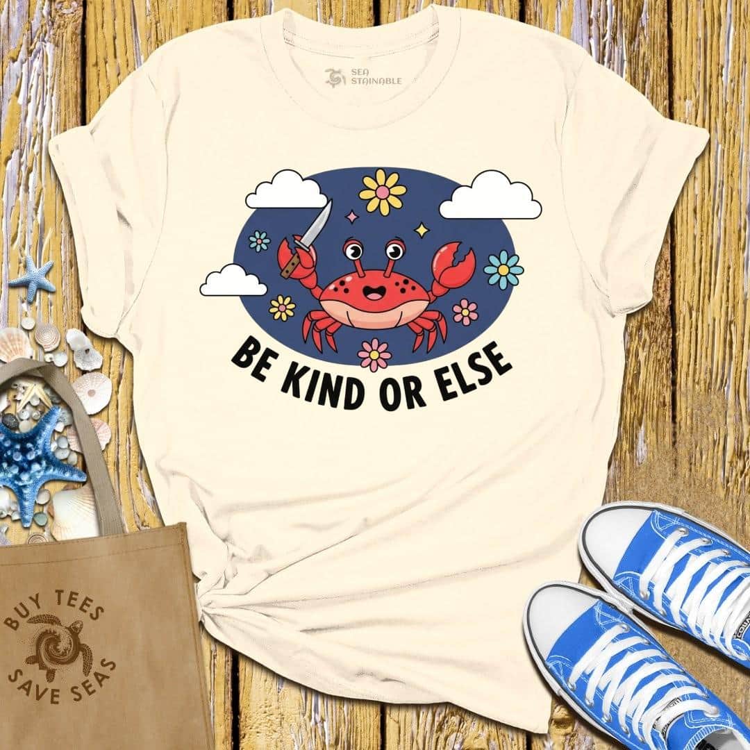 T-Shirt Sand / S Crabby KindnessT Shirt
