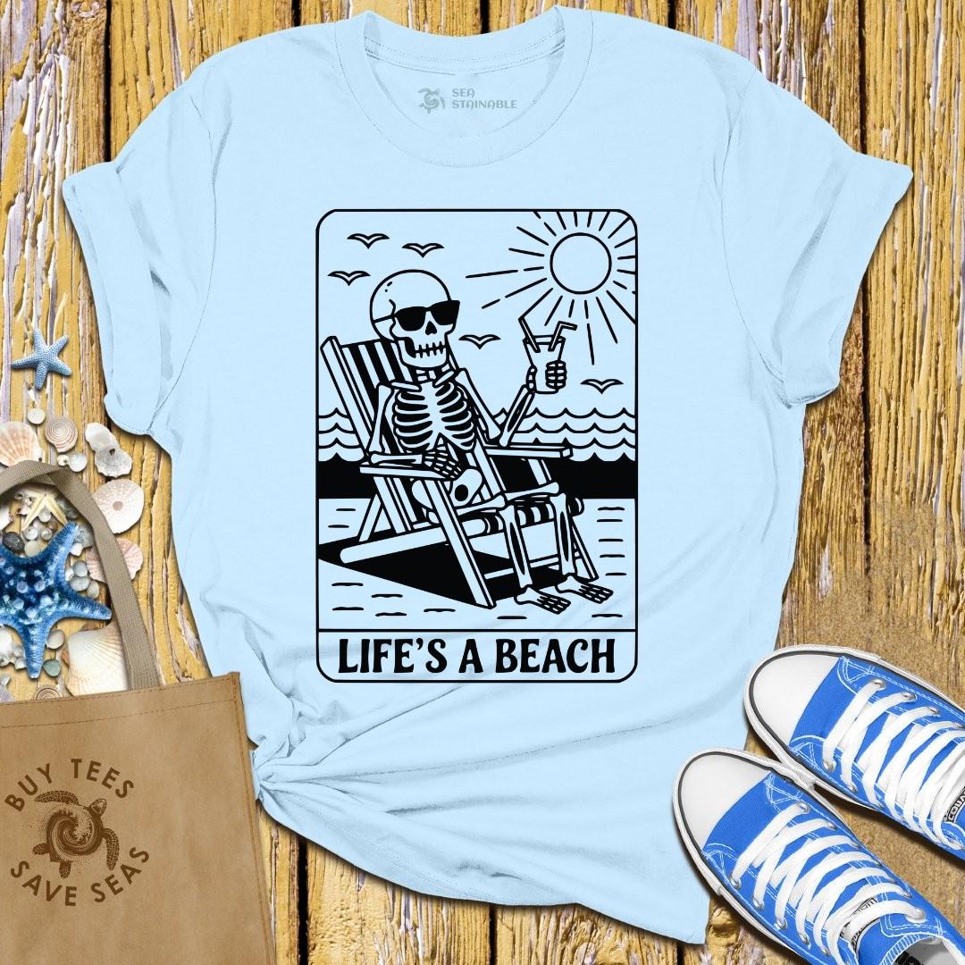 Stylish Light Blue T Shirt