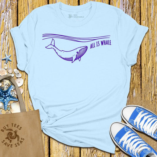 Stylish Light Blue T Shirt