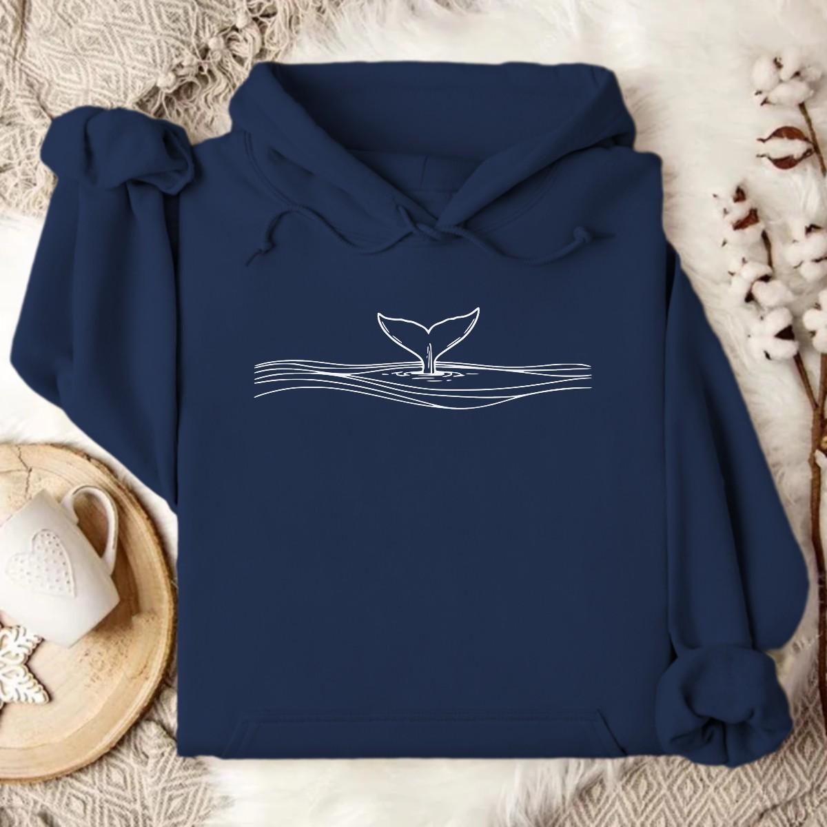 Stylish Navy Hoodie