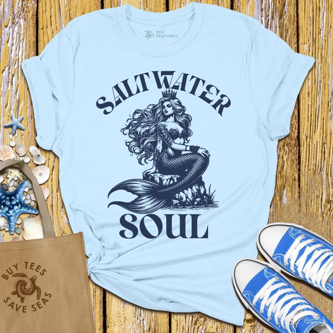 Stylish Light Blue T Shirt