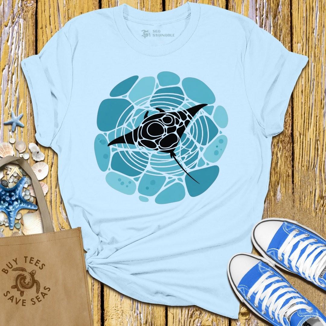 Stylish Light Blue T Shirt