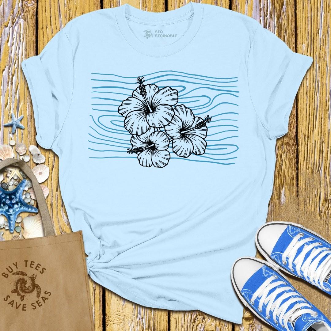 Stylish Light Blue T Shirt
