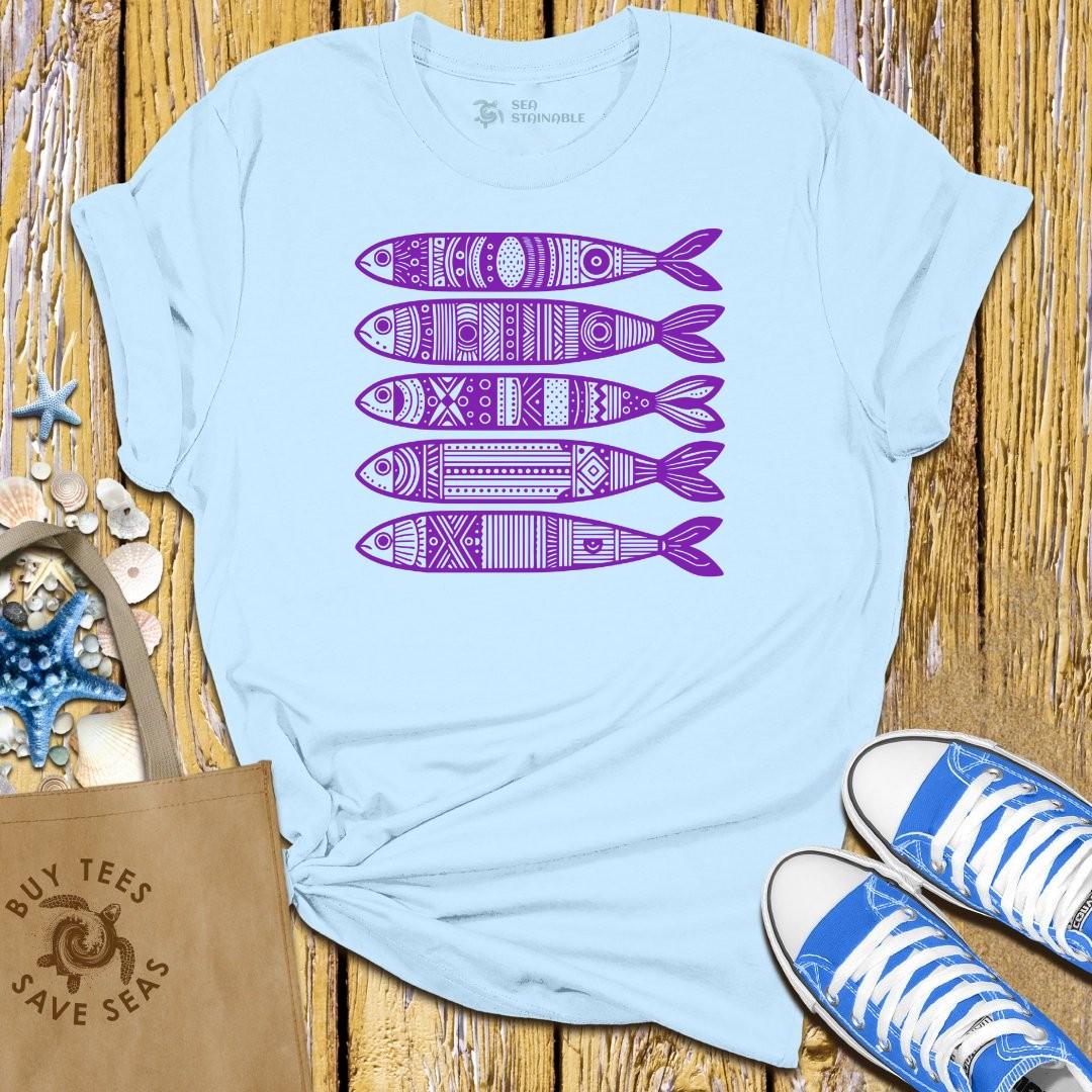 Stylish Light Blue T Shirt