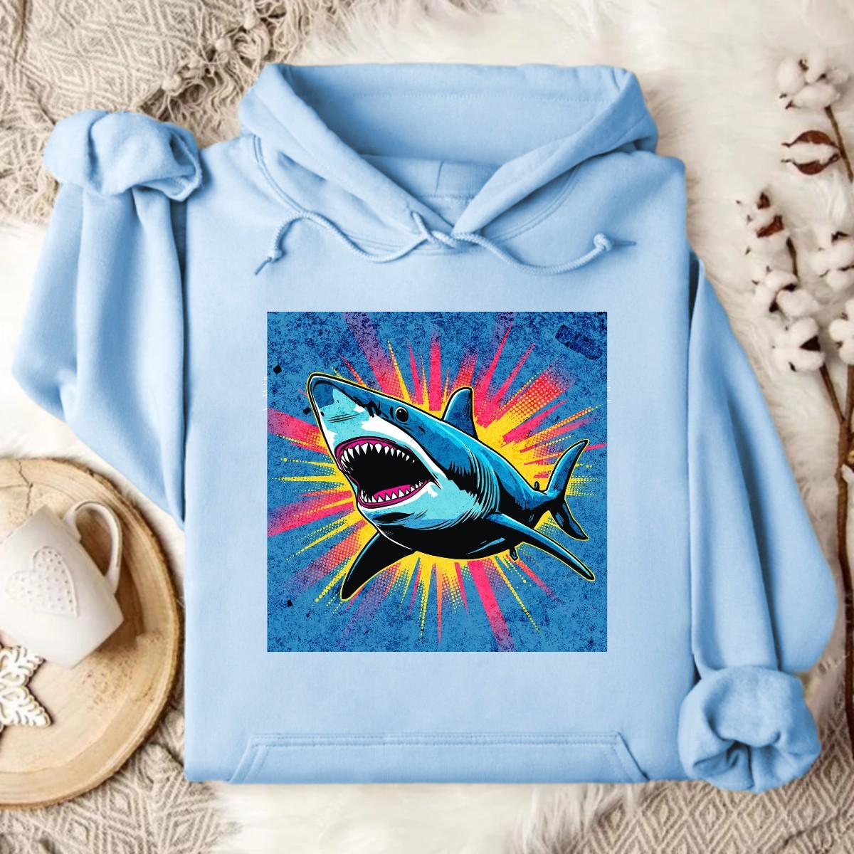Stylish Light Blue Hoodie