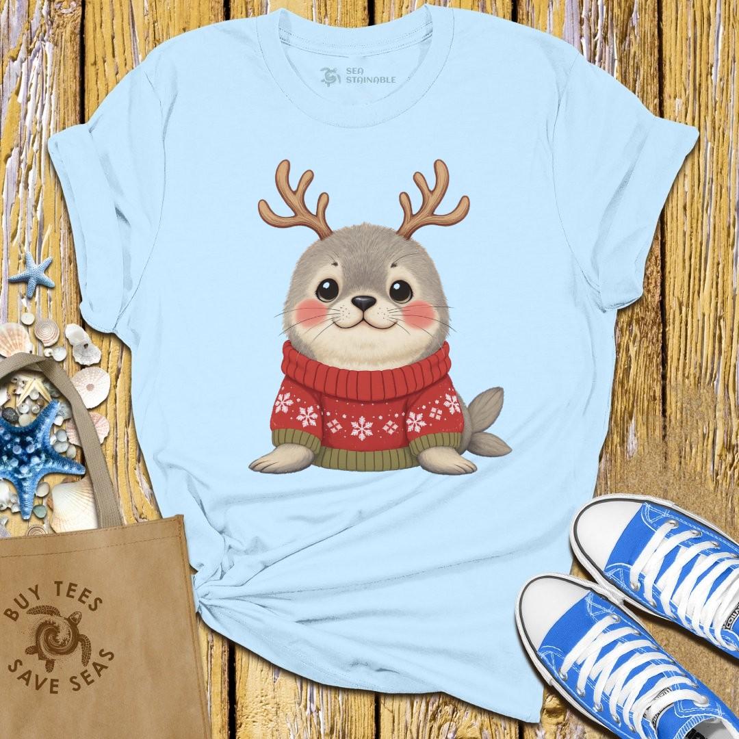 Stylish Light Blue T Shirt