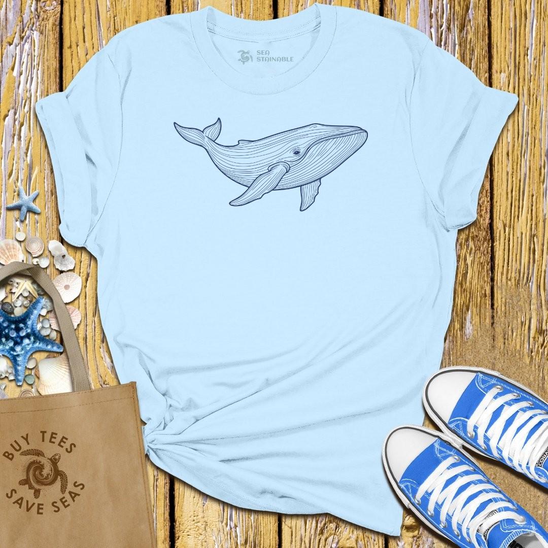 Stylish Light Blue T Shirt