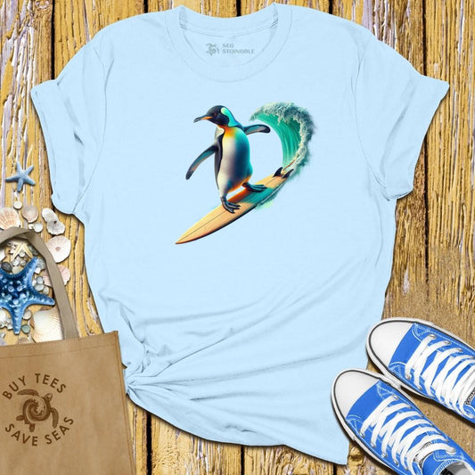 Stylish Light Blue T Shirt