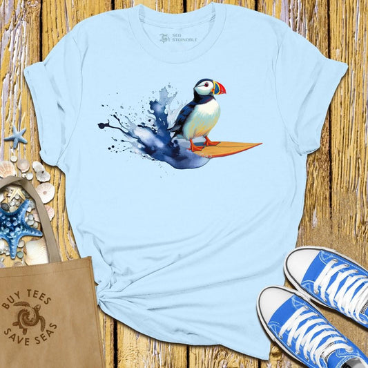 Stylish Light Blue T Shirt
