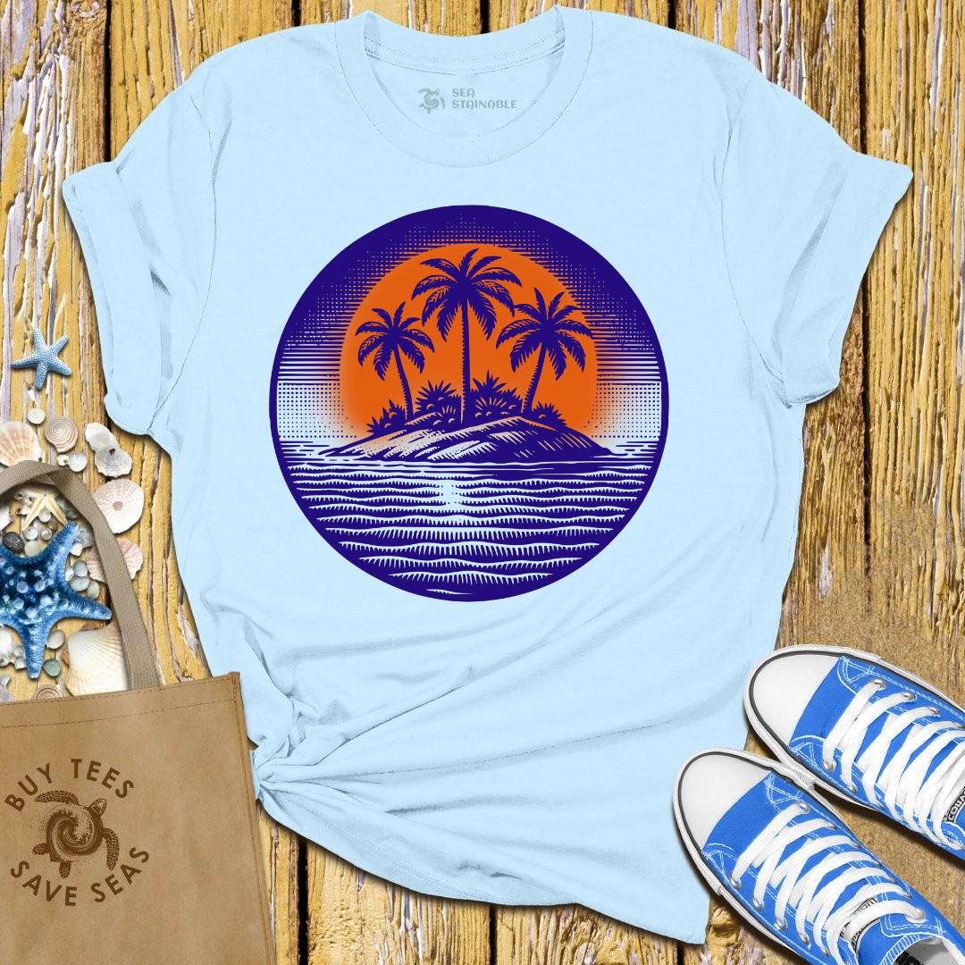 Stylish Light Blue T Shirt