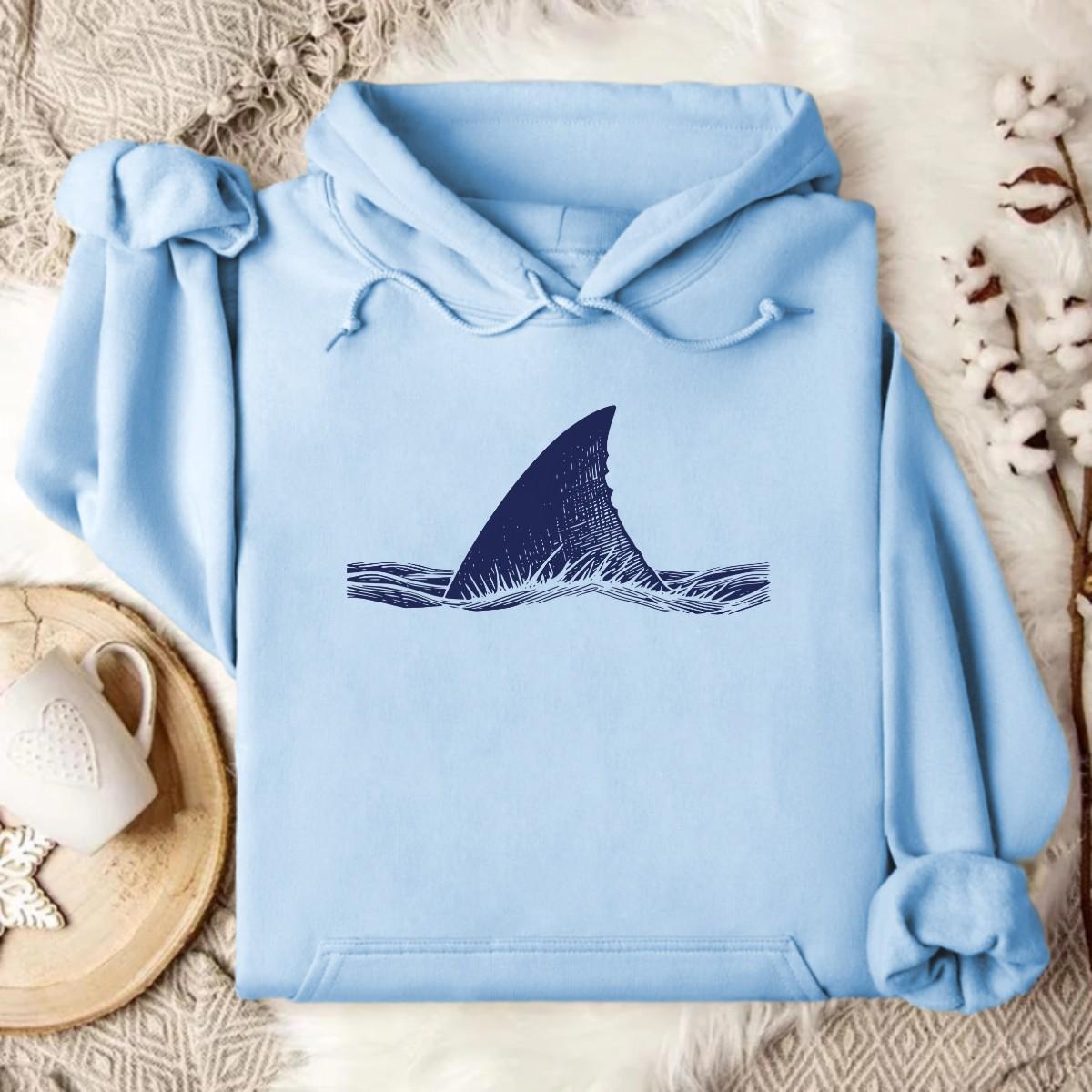 Stylish Light Blue Hoodie