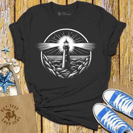 T-Shirt Black / S Lighthouse Radiance T Shirt