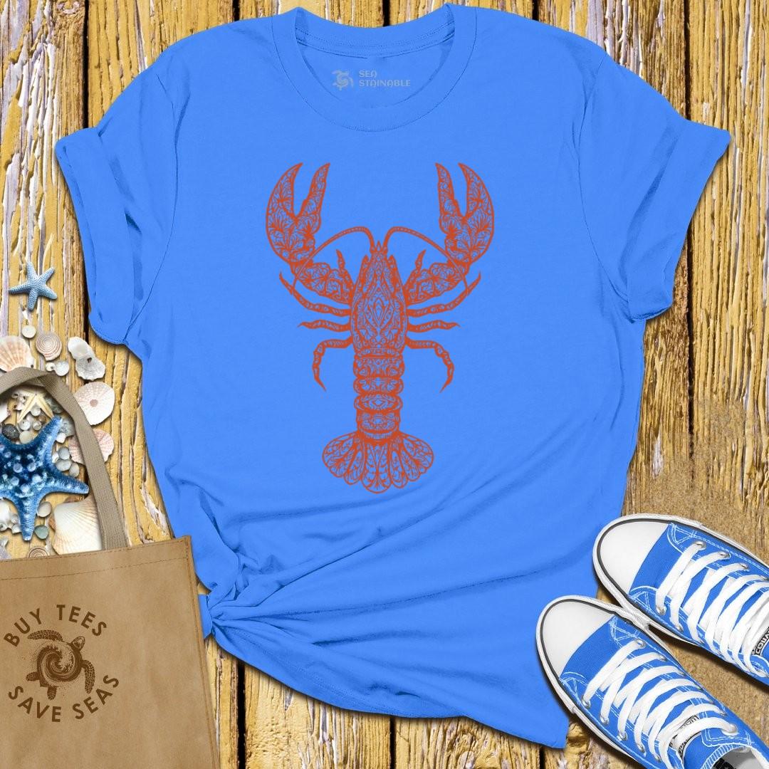 T-Shirt Blue / S Lobster Elegance T Shirt