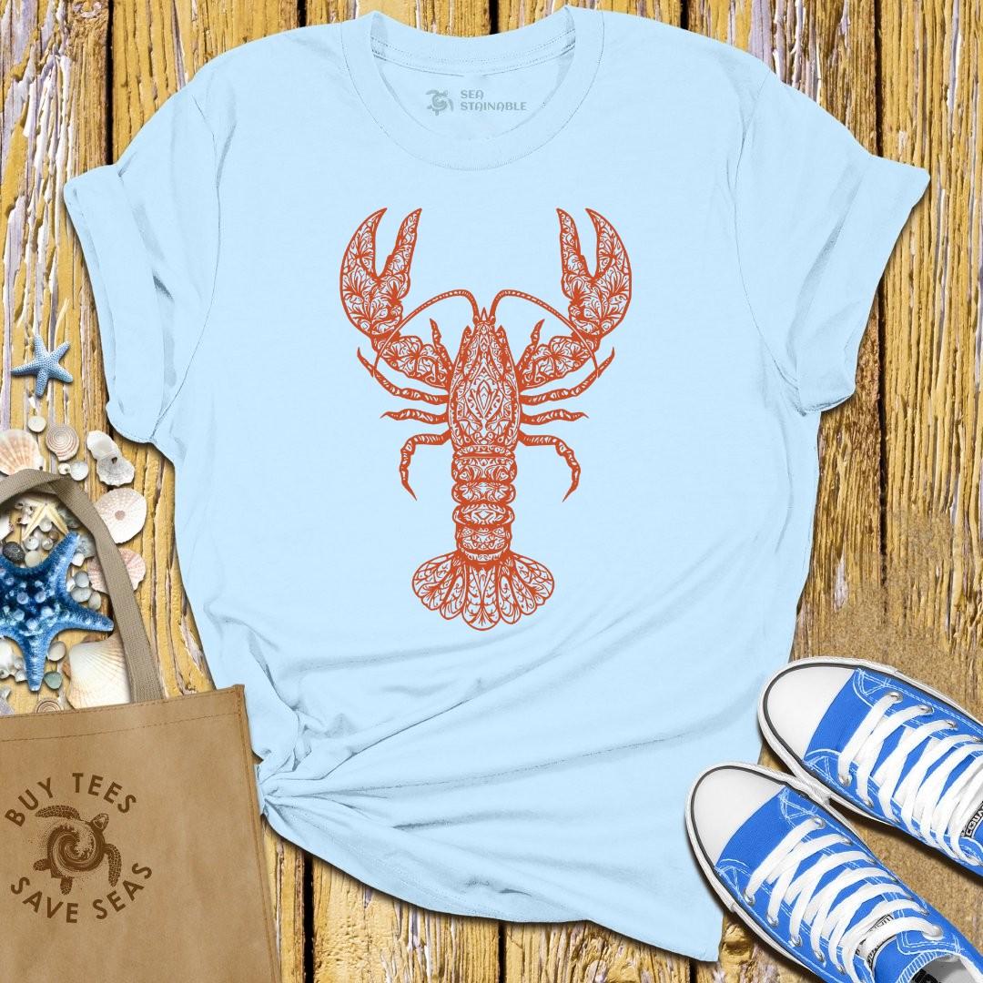 T-Shirt Light Blue / S Lobster Elegance T Shirt