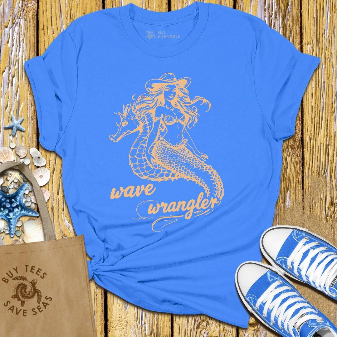 T-Shirt Blue / S Mermaid Wrangler T Shirt