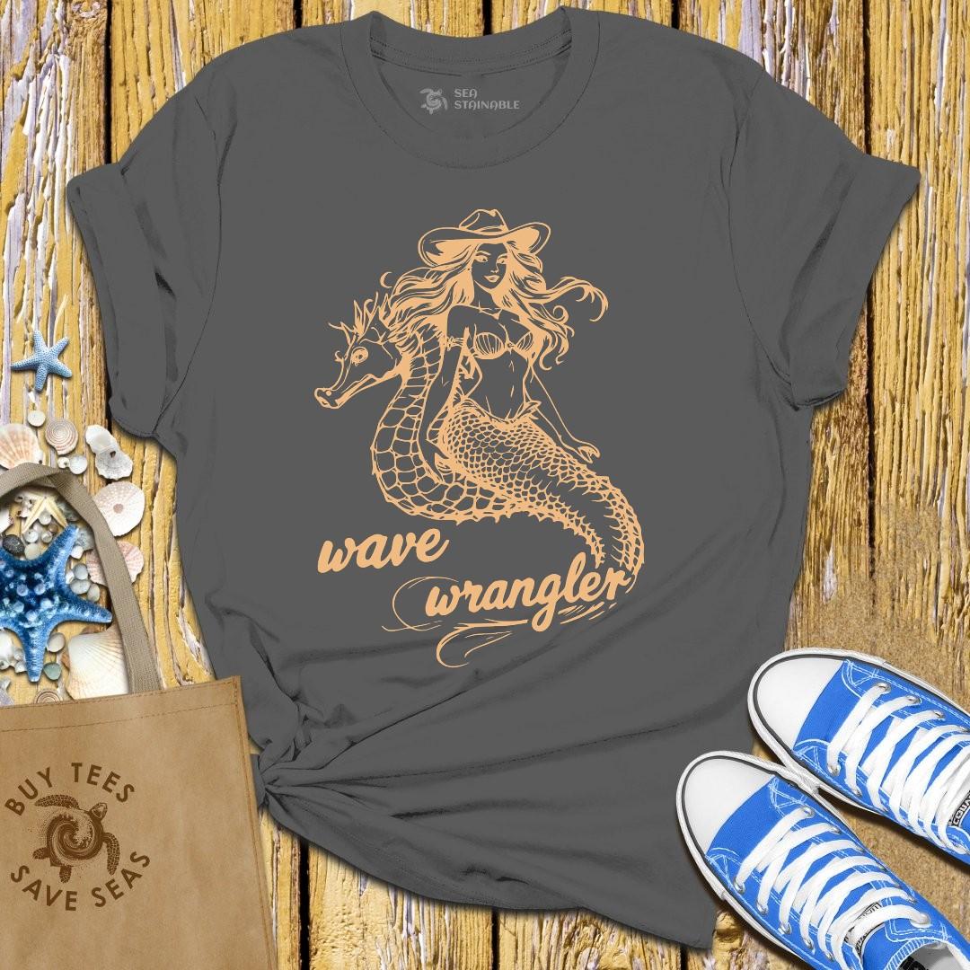 T-Shirt Charcoal / S Mermaid Wrangler T Shirt