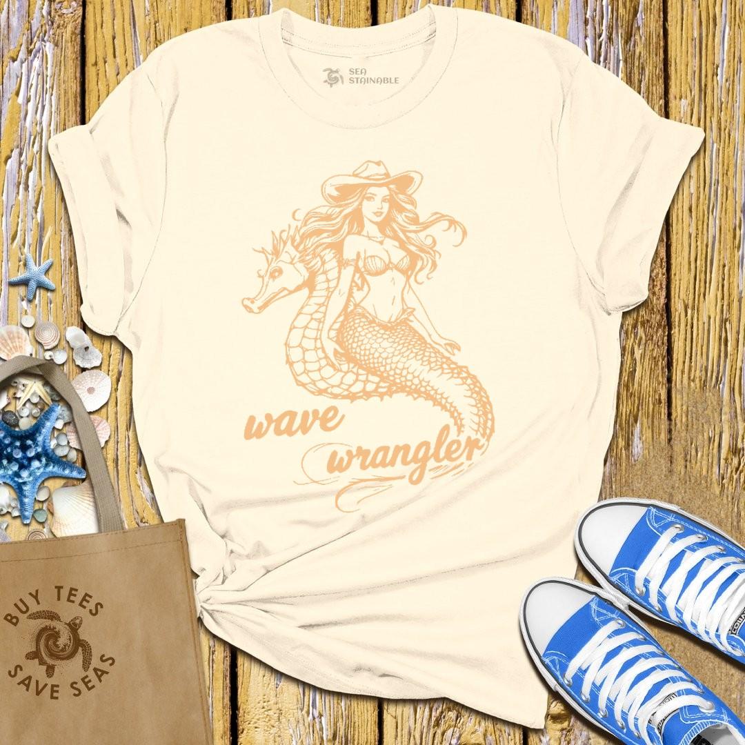 T-Shirt Sand / S Mermaid Wrangler T Shirt