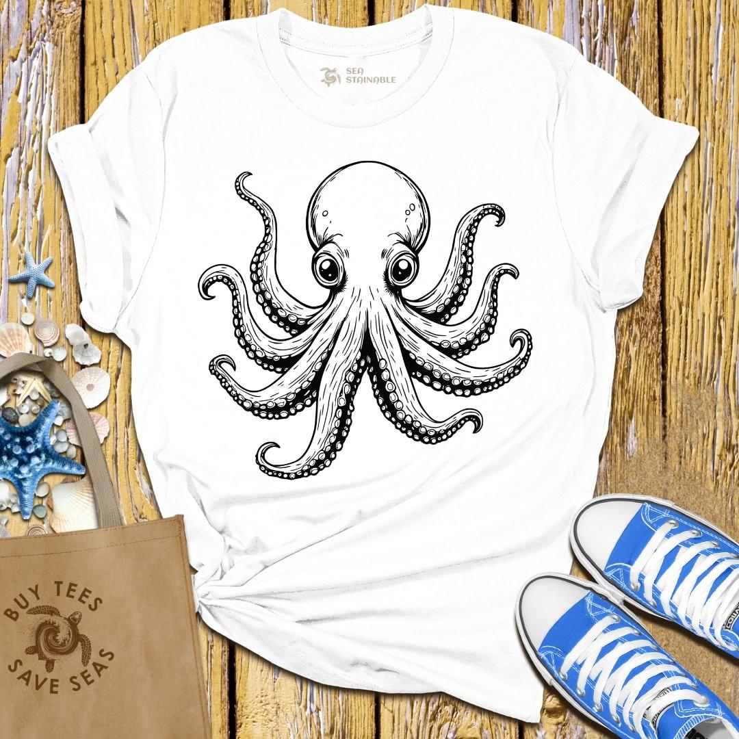 T-Shirt White / S Mystic Octopus T Shirt